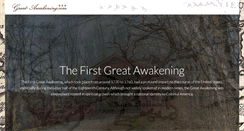 Desktop Screenshot of great-awakening.com